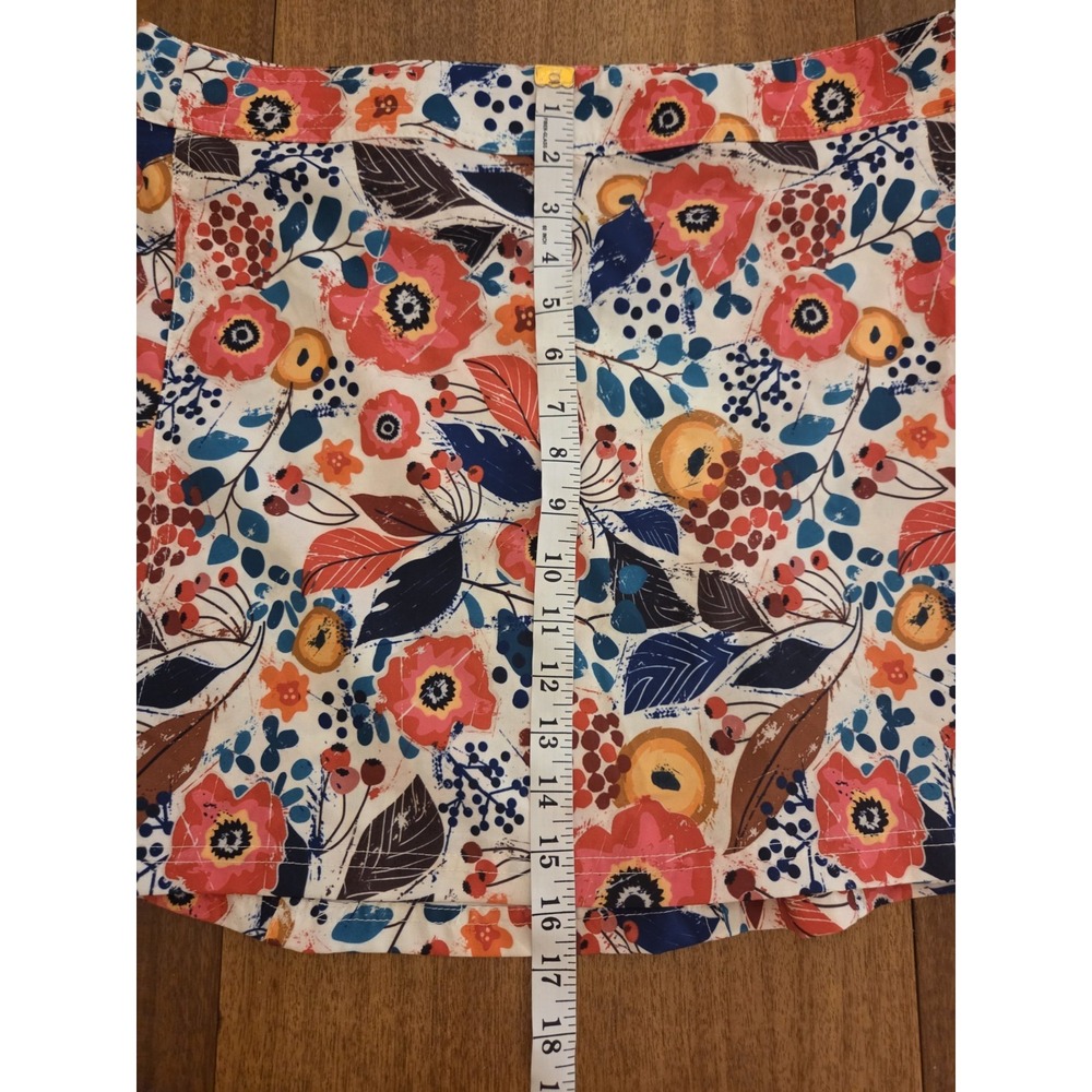 Ripskirt Hawaii Women's Medium Tropical Floral‎ Wrap  Cover Up Summer - Picture 12 of 12